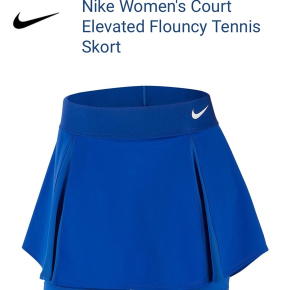 Nike court elevated flouncy tennis skort Medium